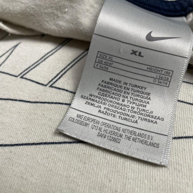 Men's Vintage Y2K Nike Spell Out Tshirt - XL
