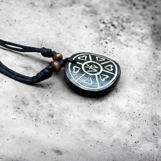 Vintage Y2K Tribal Surf Pendant Necklace