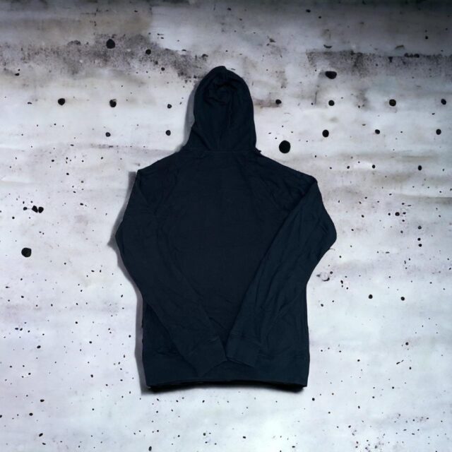 Men's Black Guess Embroidered Spell Out Hoodie - M