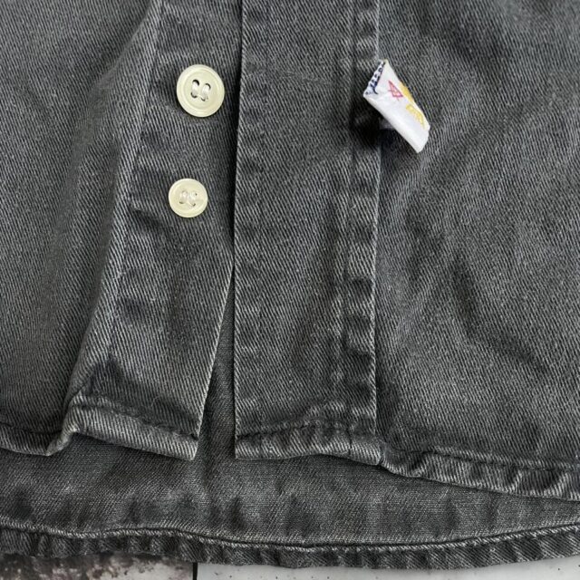 Vintage Men's Gant Long Sleeved Grey Shirt - L