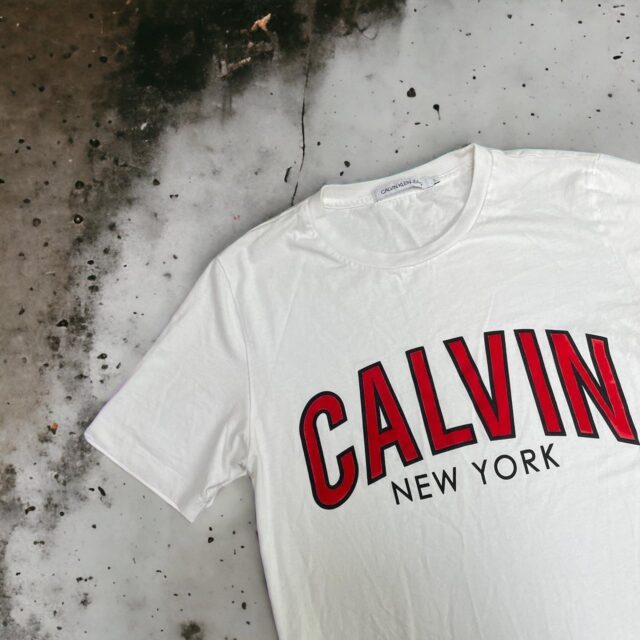 Men's Calvin Klein New York Spell Out Tshirt - L