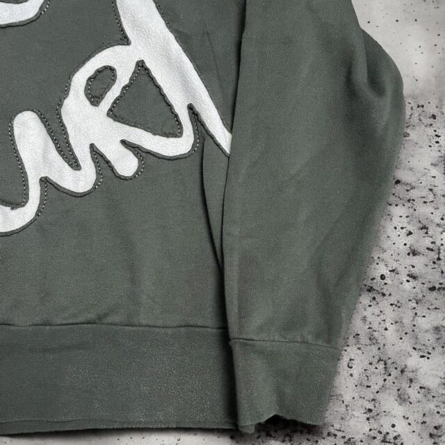 Vintage Y2K Men's Rip Curl Khaki Hoodie - L