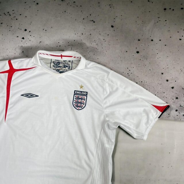 Vintage Men's England Football Shirt - XL