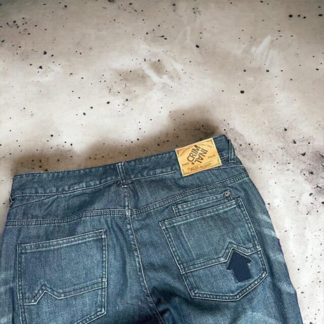 Men's Vintage Y2K Criminal Clothing Baggy Jeans - 34"