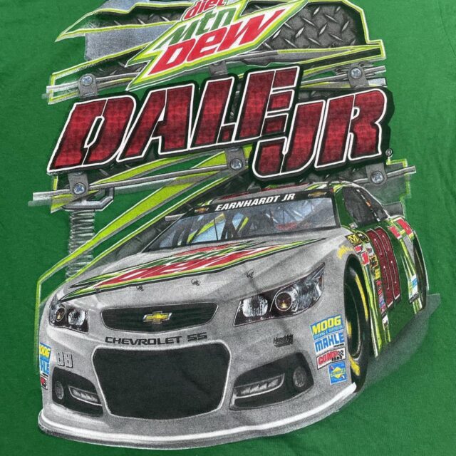 Vintage Men's Nascar Graphic Print Tshirt - L