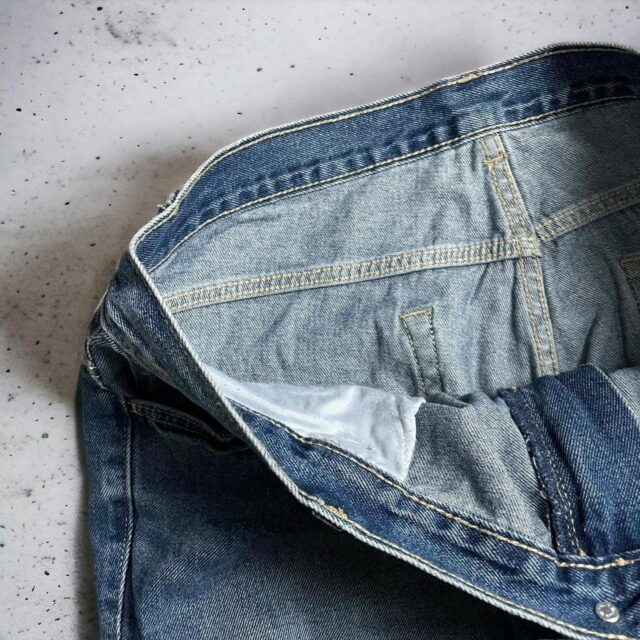Men's Vintage Y2K Blue Baggy Denim Jeans - 36"