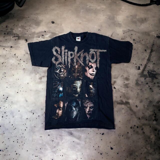 Vintage Y2K Slipknot Band Tshirt - S