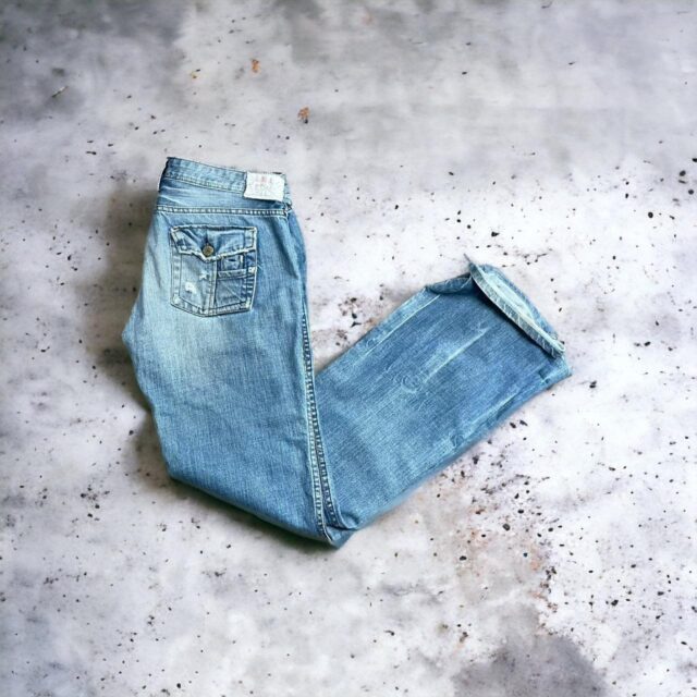 Vintage Y2K Le temps des cerises - Blue Jeans "Sister Dust" - 32"
