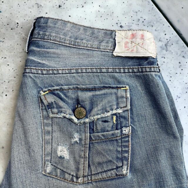 Vintage Y2K Le temps des cerises - Blue Jeans "Sister Dust" - 32"