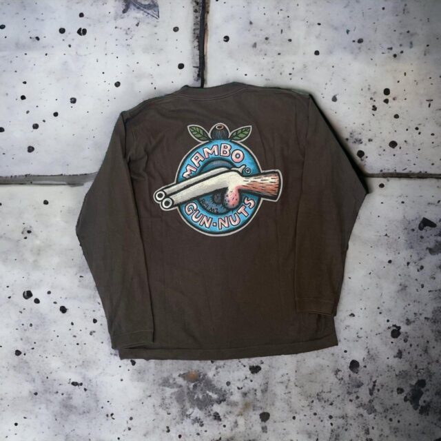 Vintage Y2K Mambo Gun Nuts Long Sleeved Top - M