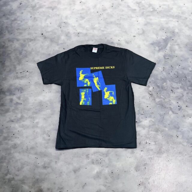 Black Supreme Dicks Tshirt - M