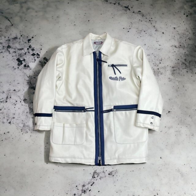 Vintage Men's Y2K SouthPole PVC Jacket - L