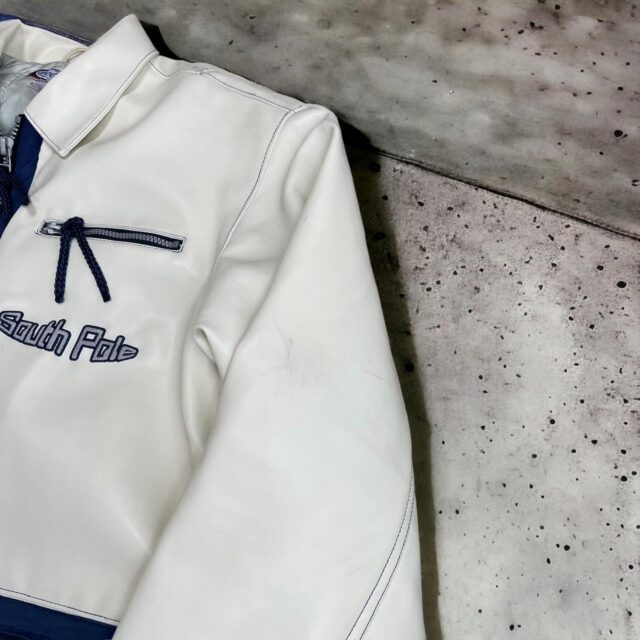 Vintage Men's Y2K SouthPole PVC Jacket - L