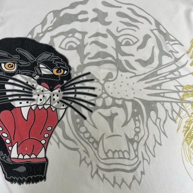 Vintage Y2K Ed Hardy Spell Out Tshirt - XXL