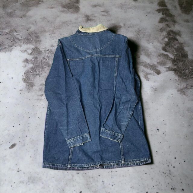 Vintage Ladies Denim Duster Jacket - UK 20