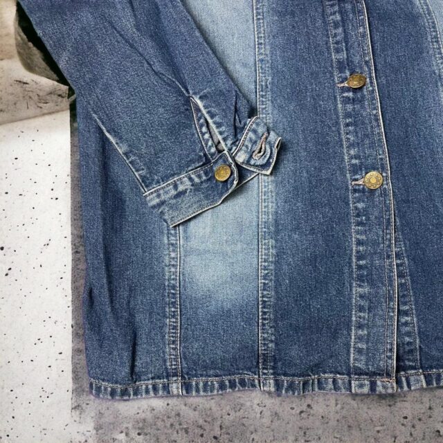 Vintage Ladies Denim Duster Jacket - UK 20