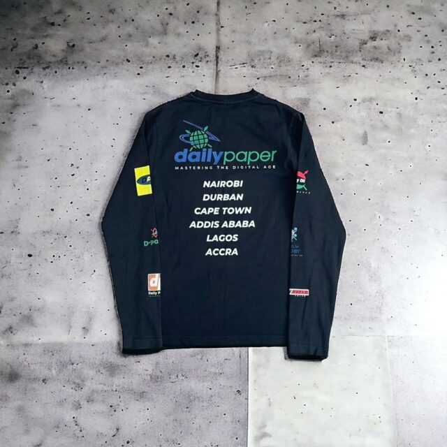 Men's Daily Paper Spell Out Long Sleeved Top - S