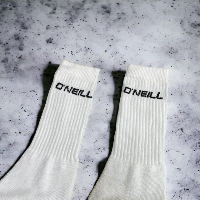 Unisex White O'Neill Sports Socks