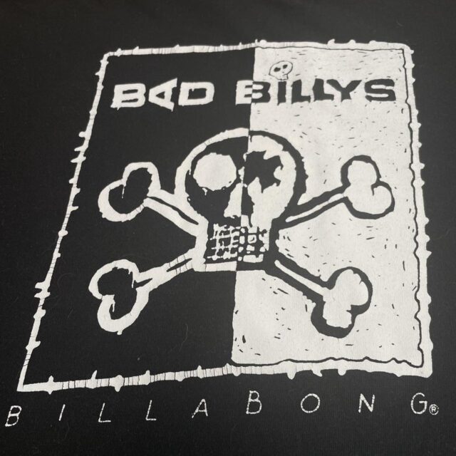 Men's Vintage Bad Billy's Billabong Spell Out Tshirt - M