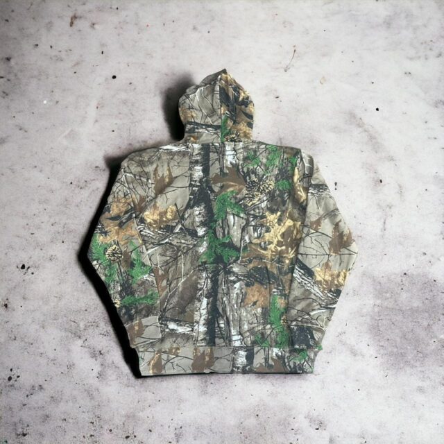 Men's Vintage RealTree Zip Up Hooded - L