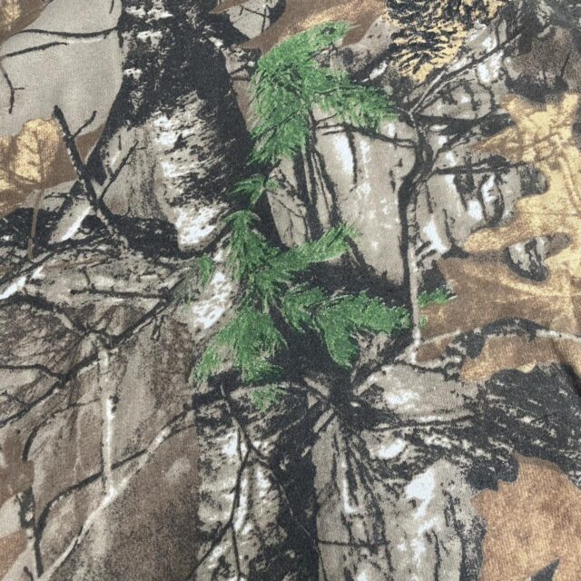 Men's Vintage RealTree Zip Up Hooded - L