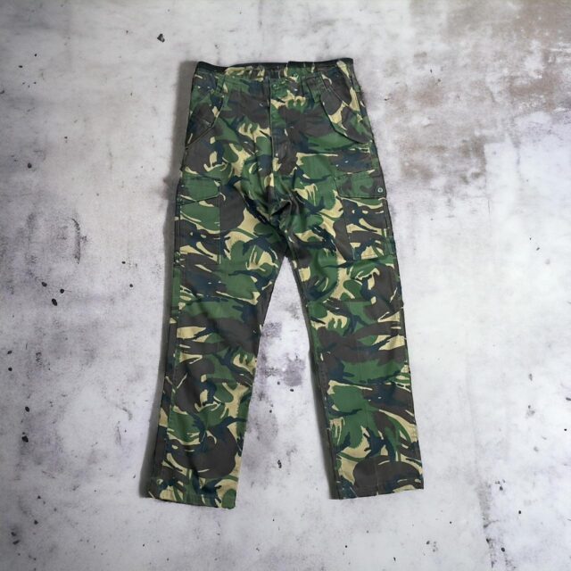 Vintage Blue Castle Camo Cargo Pants - 34"