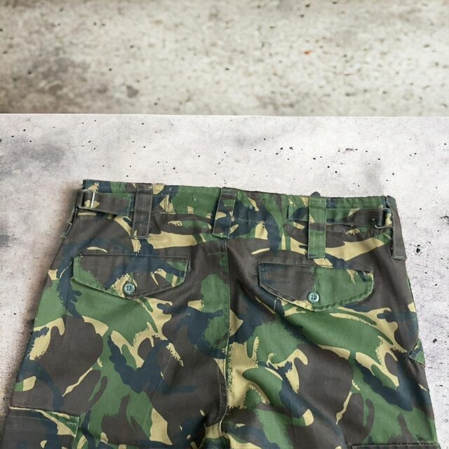 Vintage Blue Castle Camo Cargo Pants - 34"