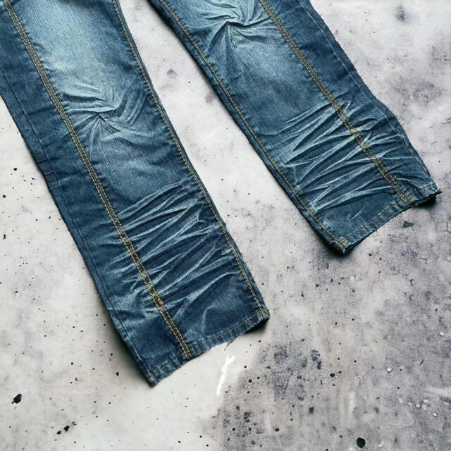 Men's Vintage 90s Baggy Structured Denim Jeans - 31"