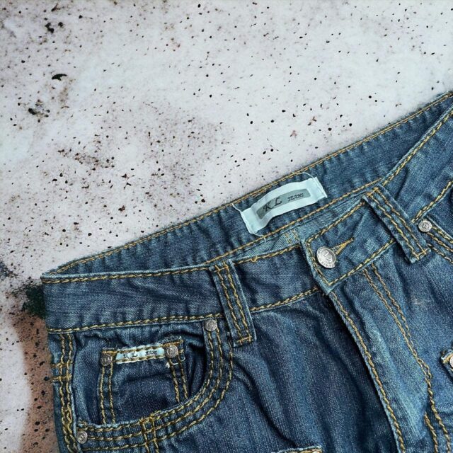 Men's Vintage 90s Baggy Structured Denim Jeans - 31"