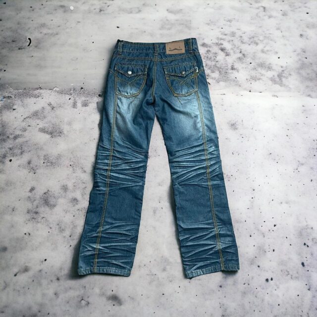 Men's Vintage 90s Baggy Structured Denim Jeans - 31"