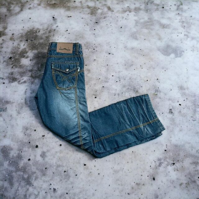 Men's Vintage 90s Baggy Structured Denim Jeans - 31"