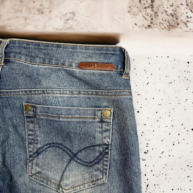 Y2K Terranova Ladies Blue Low Rise Denim Jeans - L
