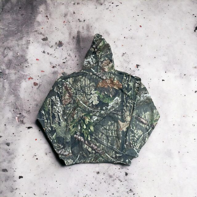 Men's Y2K RealTree Mossy Oak Camo Zip Up Hoodie