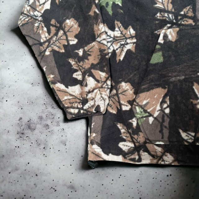 Vintage Men's RealTree Camo Zip Up Fleece - XL