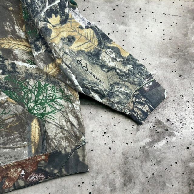 Men's Y2K RealTree Camo Zip Up Hoodie - L