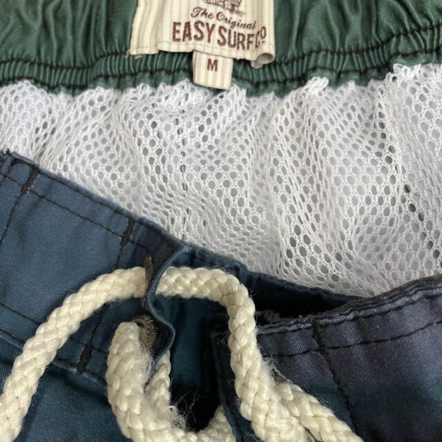 Vintage Men's Film Themed Surf Shorts - M