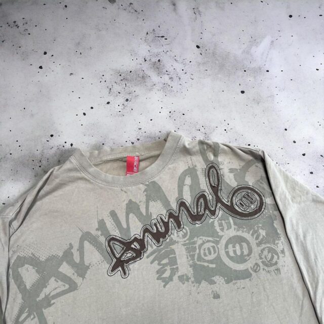 Men's Vintage Y2K Animal Long Sleeved Top - L