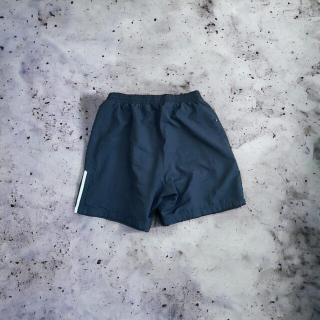 Men's Vintage Navy Blue Adidas Swim Shorts - L