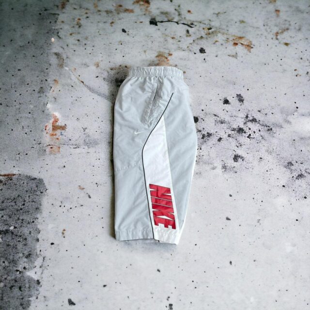 Men's Vintage Y2K Nike Spell Out Swim Shorts - S