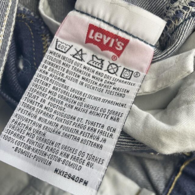 Mens Vintage Levi's Baggy Blue 501 Jeans - 34"