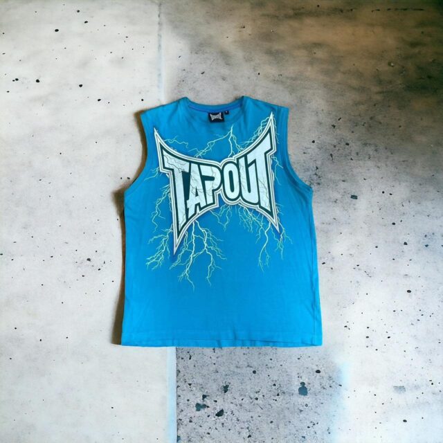 Men's Vintage Y2K TapOut Spell Out Vest Top - S