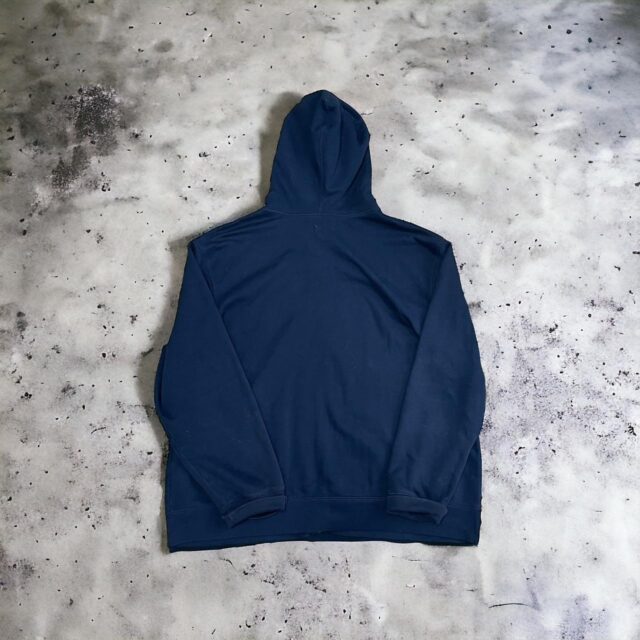 Men's Vintage Y2K Navy Blue Gap Hoodie - XXL
