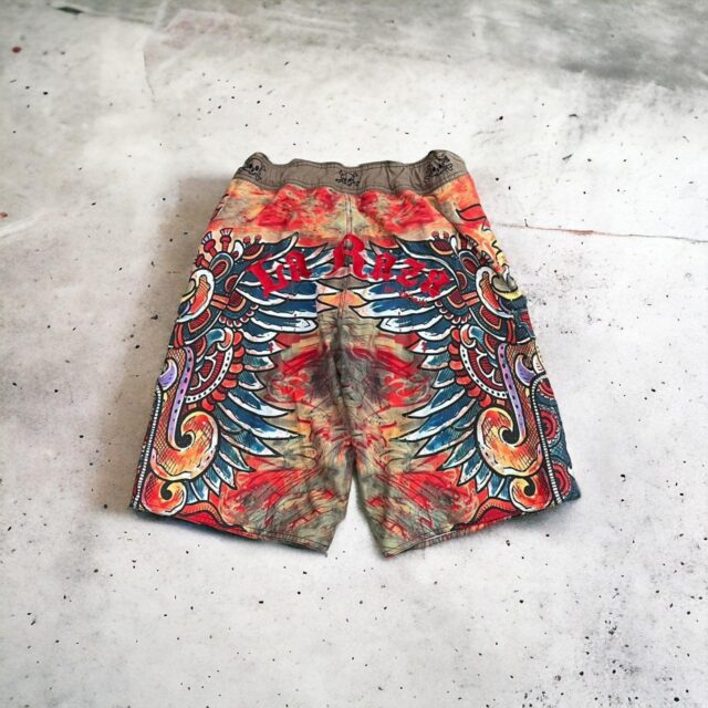 Rare Men's O'Neill By Henk Schiffmacher Aztec Indian Navajo Board Shorts - 32"