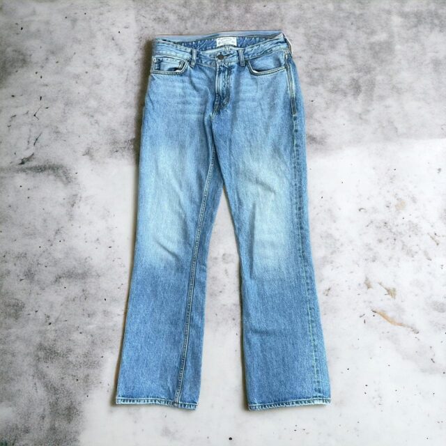 Men's Baggy Y2K FatFace Light Blue Denim Jeans - 30"