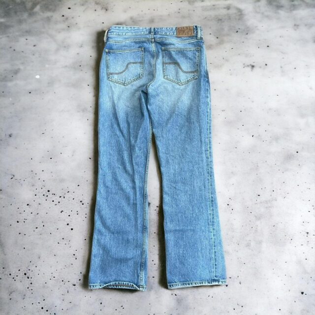 Men's Baggy Y2K FatFace Light Blue Denim Jeans - 30"