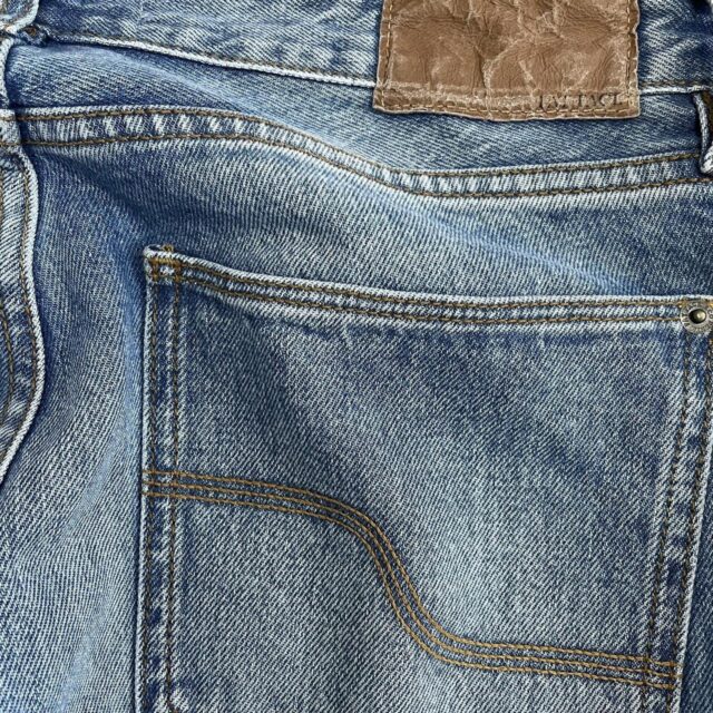 Men's Baggy Y2K FatFace Light Blue Denim Jeans - 30"