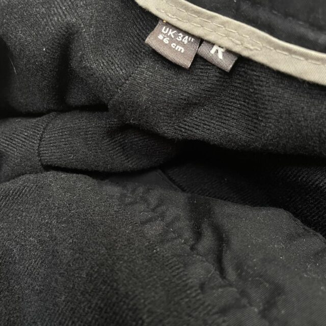 Men's Y2K Black Baggy Utility Cargo Pants - 34"