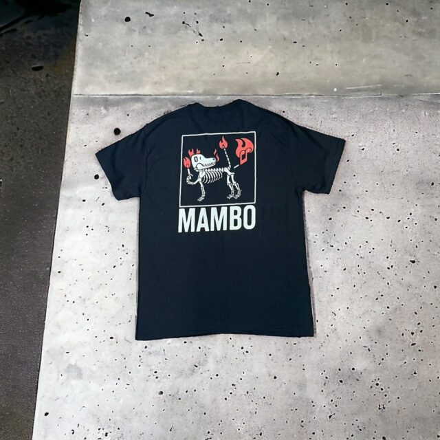 Men's Mambo Graphic Print Spell Out Tshirt - M