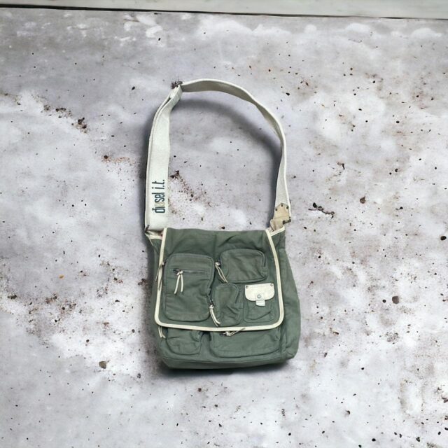 Vintage Diesel Utility Cargo Shoulder Bag