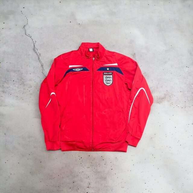 Vintage Y2K 2008-10 England Umbro Track Jacket - XL